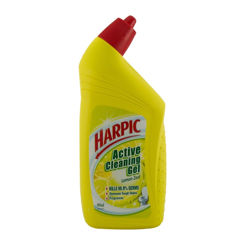 Harpic Active Lemon Zest 500ml Harpic Active Lemon Zest 500ml
