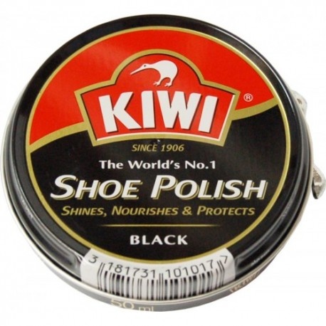 Kiwi Shoe Polish black 100ml