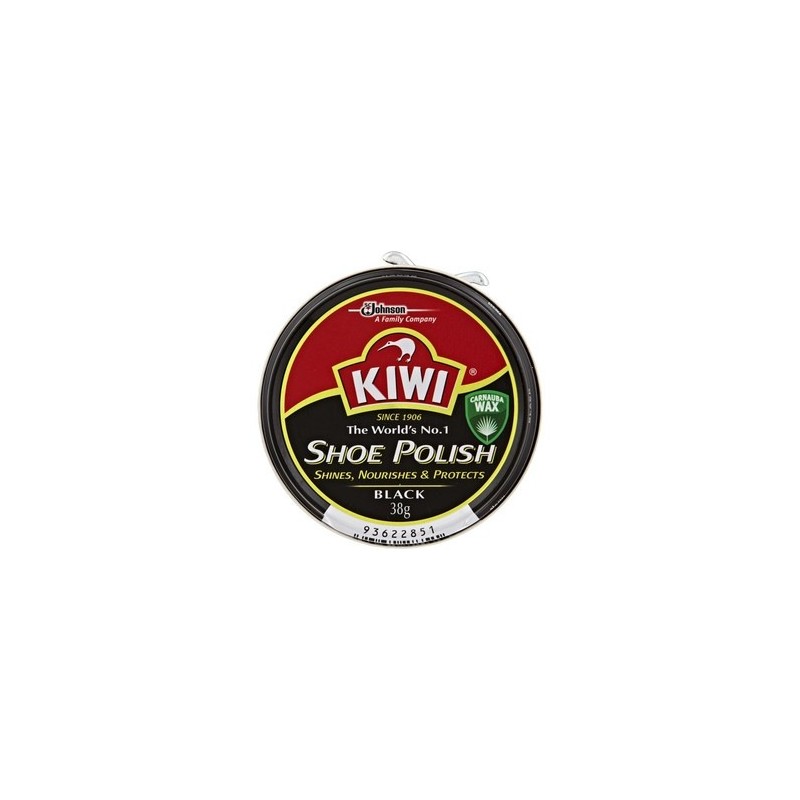 Kiwi Shoe Polish Black 38g Kiwi Shoe Polish Black 38g
