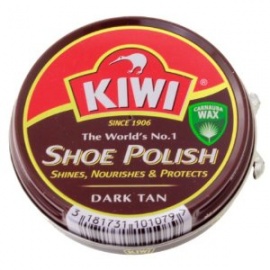 Kiwi Shoe Polish  Dark Tan 50ml