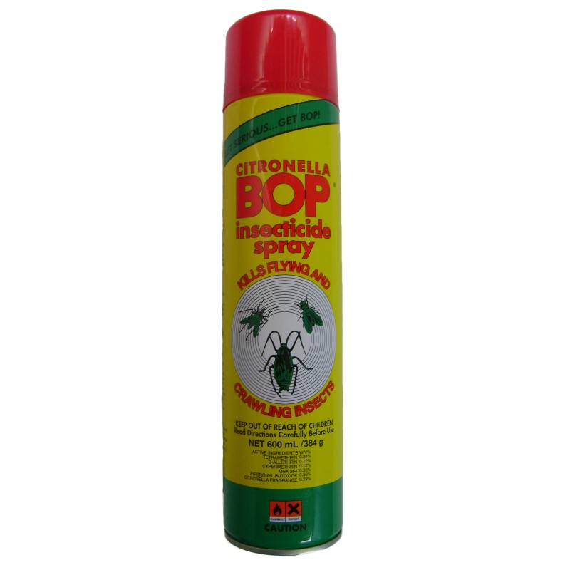 Bob Insecticide Citronella Spray 600ml Bob Insecticide Citronella Spray 600ml
