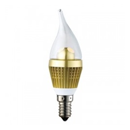 3W Clear Flame Bulb