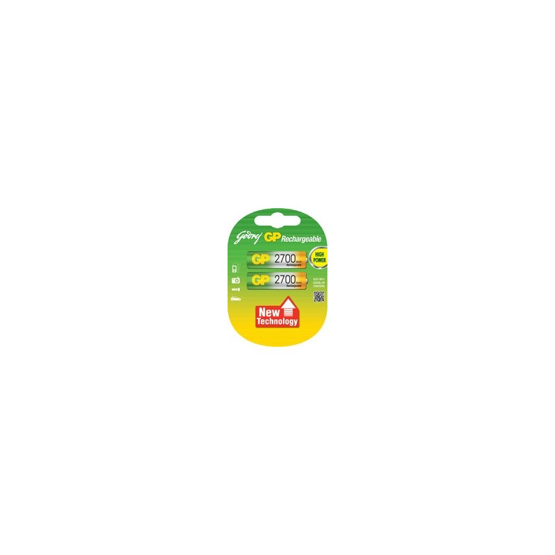 HP AA 2700mAh Rechargeable Battery HP AA 2700mAh Rechargeable Battery