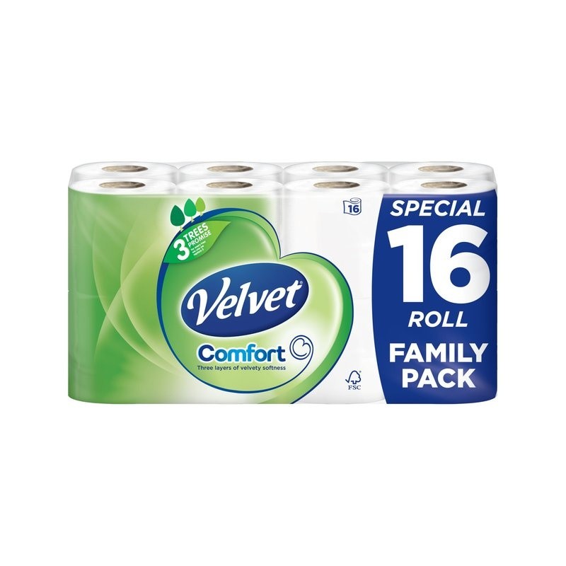 Velvent Confort Tissue rolls Velvent Confort Tissue rolls
