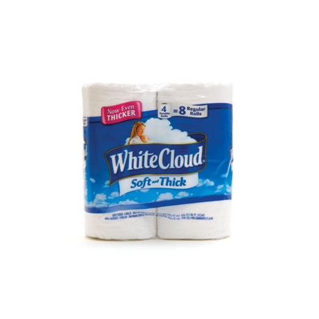 White Cloud  Comfort Soft 8 rolls