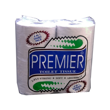 Premier Toilet 4 big rolls