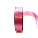 Satin Ribbon Woven Edge  25mm x 30m dusty pink