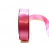 Satin Ribbon Woven Edge  25mm x 30m dusty pink