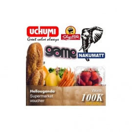 Budget supermarket shopping Voucher 100,000 UGX