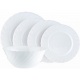 LUMINARC 20 Piece Trianon Dinner Set White