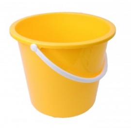 Yellow 10ltr Bucket 