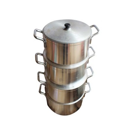 4Pcs Stainless Steel Saucepans