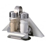 A Set of Salt Shakers & Serviette Hold 