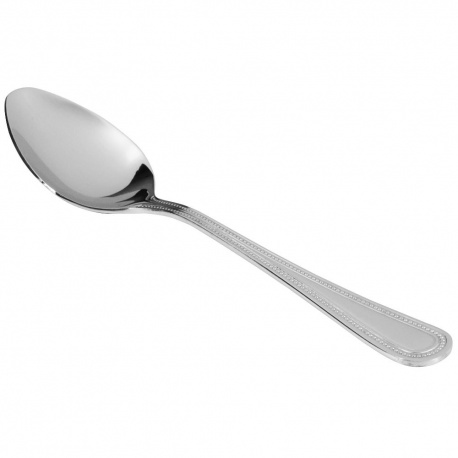 Stainless Steel Dozen Of Silver Designed Spoons