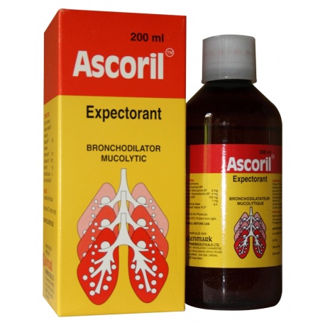 Ascoril Expectorant 200ml-Uganda