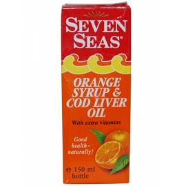 Seven Seas Orange Flavoured Cod Liver 150ml