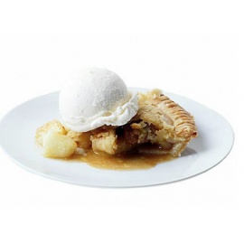 Apple Pie With Ice Cream 