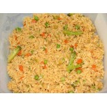 Rice With Veggie Sauce Nepalese Style