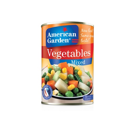 A/Garden Mixed Vegetables 15oz