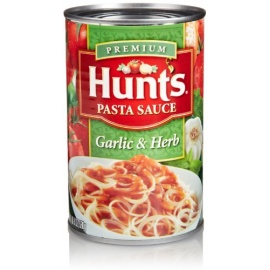  Hunt's Garlic and Herb Pasta Sauce, 24 OZ