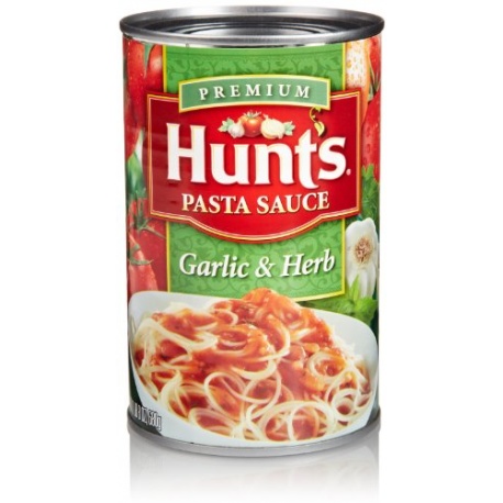  Hunt's Garlic and Herb Pasta Sauce, 24 OZ