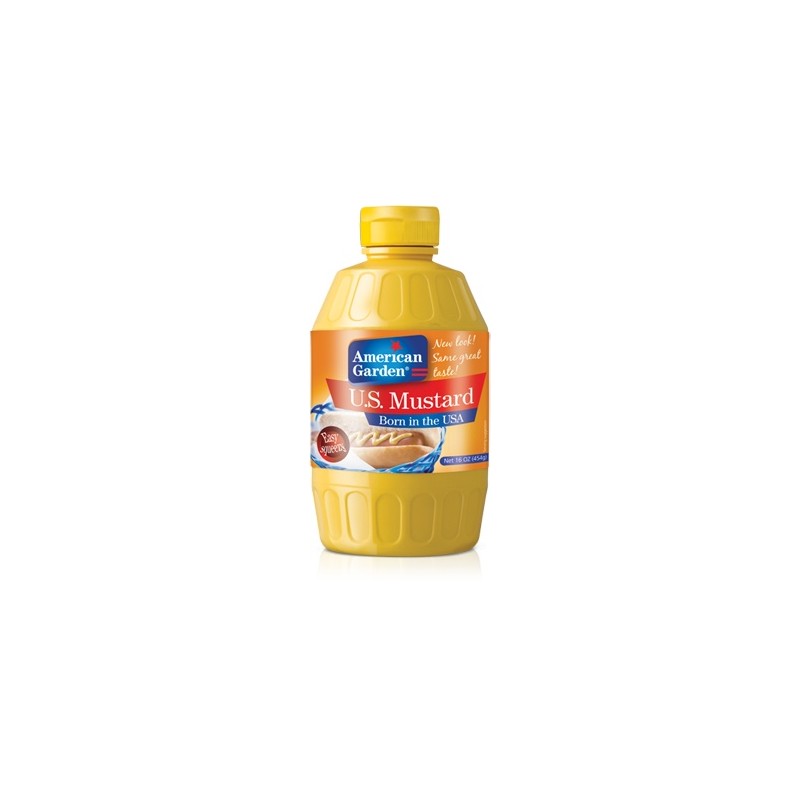 A/G Mustard Squeezy 16 OZ A/G Mustard Squeezy 16 OZ