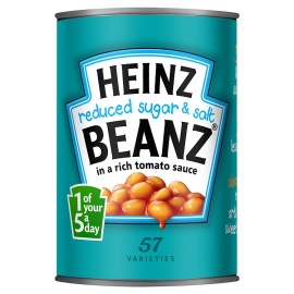 Heinz Baked  Beans Reduced Sugar & Salt 415 grams