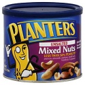 PLANTERS MIXED NUTS UNSALT 326
