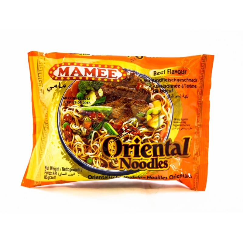 MAMEE ORIENTAL NOODLES BEEF 85G MAMEE ORIENTAL NOODLES BEEF 85G