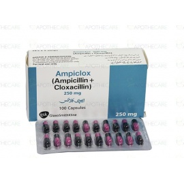 AMPICLOX Aspiclox Amplicillin (20) Capsules 