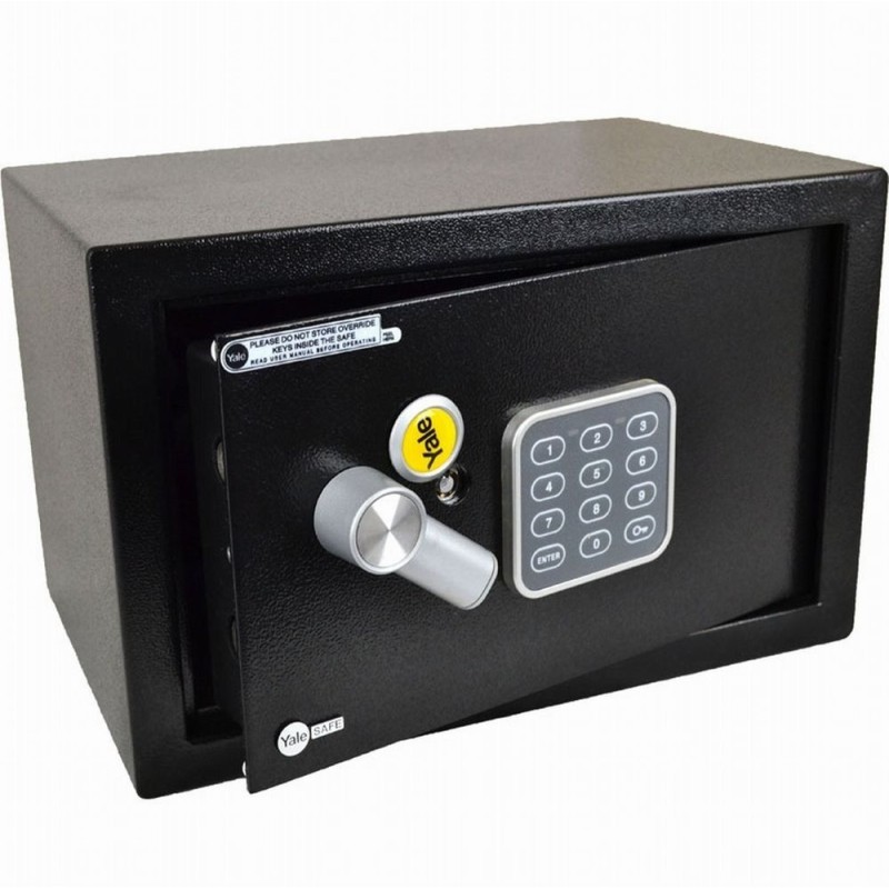 YALE SMALL ELECTRONIC DIGITAL SAFE KEYPAD STEEL DEPOSIT BOX SECURITY YALE SMALL ELECTRONIC DIGITAL SAFE KEYPAD STEEL DEPOSIT BOX SECURITY