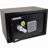 YALE SMALL ELECTRONIC DIGITAL SAFE KEYPAD STEEL DEPOSIT BOX SECURITY 