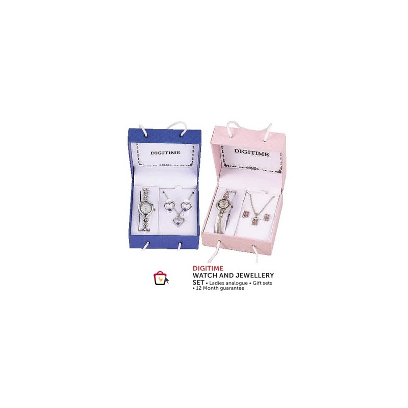 Digi time watch and Jewellery set Digi time watch and Jewellery set