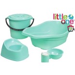 little one 5 piece baby hamaper set