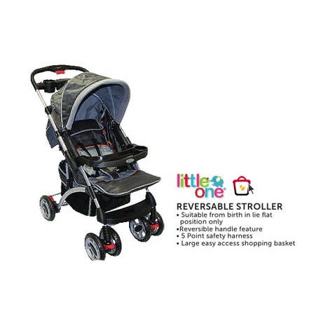 little one baby reversable stroller