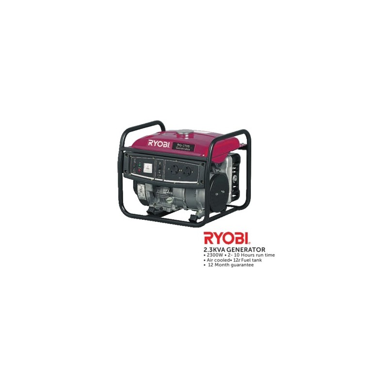 RYOBI 2.3KVA Generator RYOBI 2.3KVA Generator