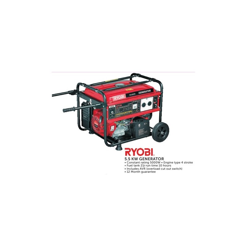 RYOBI 5.5 KW Generator RYOBI 5.5 KW Generator