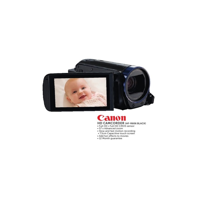 Canon HD CAMCORDER(HF-R606 BLACK) Canon HD CAMCORDER(HF-R606 BLACK)