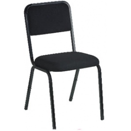 Black Rick Stacker Chair