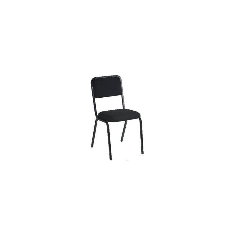 Black Rick Stacker Chair Black Rick Stacker Chair