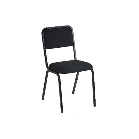 Black Rick Stacker Chair