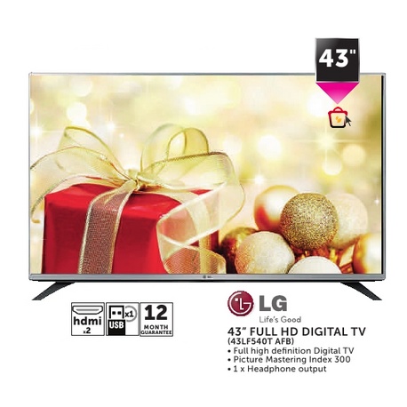 LG 43" Full HD Digital TV 