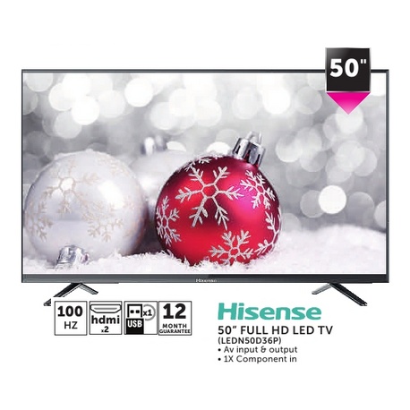 Hisense 50" Full HD LED TV