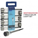 WESTINGHOUSE 7 PIECE SOLAR LIGHT SET