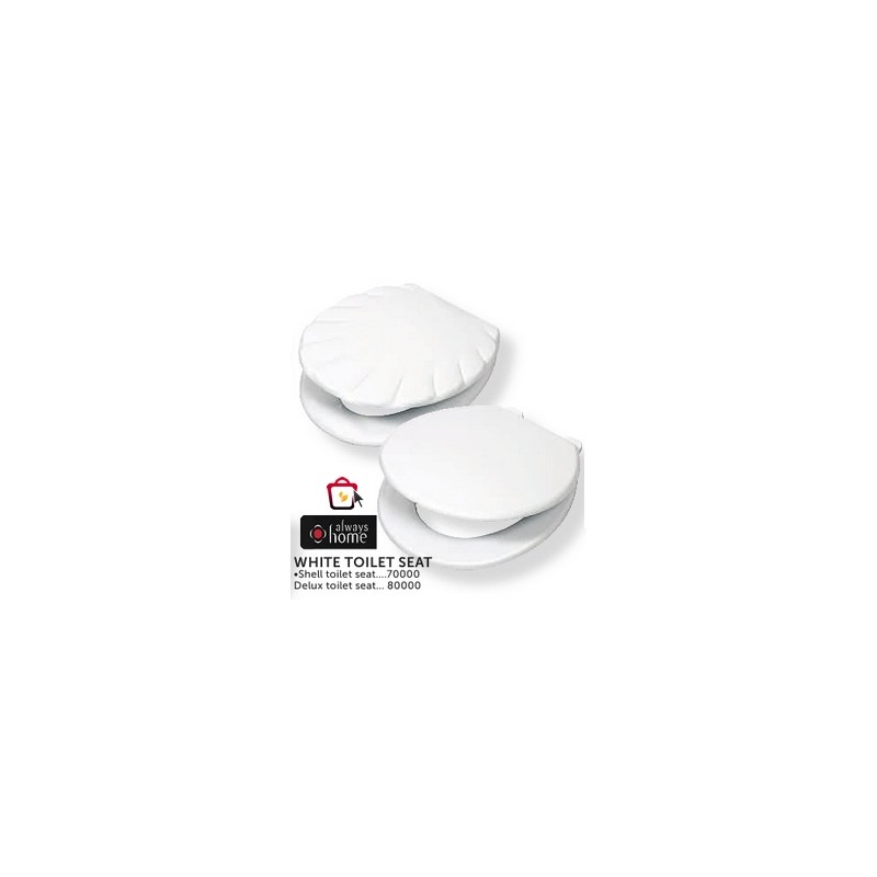 White Toilet Seat Delux Shell White Toilet Seat Delux Shell