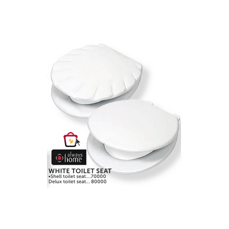 White Toilet Seat Delux Shell