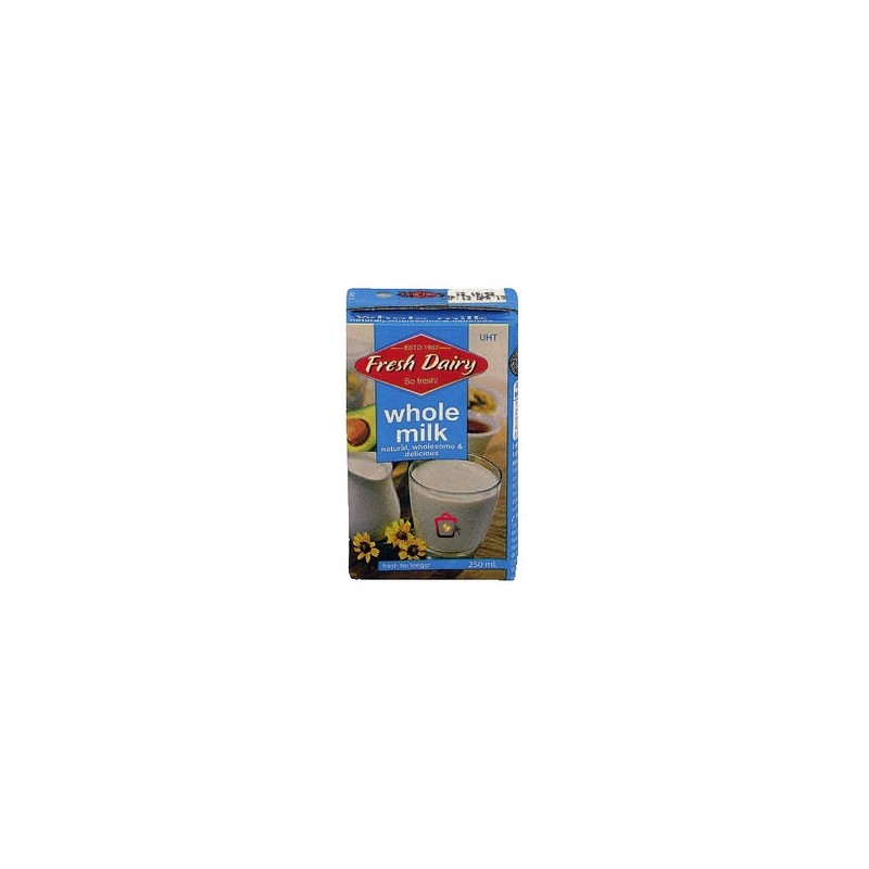 Fresh Dairy Whole Milk 250ml