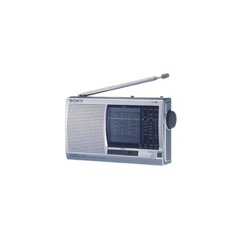 Sony ICF SW11HC World Band Radio Black Sony ICF SW11HC World Band Radio Black