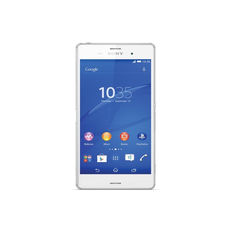 Sony Xperia Z3 Dual SIM 5.2inches 16GB HDD 3GB RAM 20.7MP 2.2MP Camera 3100mAh White D6683 Sony Xperia Z3 Dual SIM 5.2inches 16GB HDD 3GB RAM 20.7MP 2.2MP Camera 3100mAh White D6683