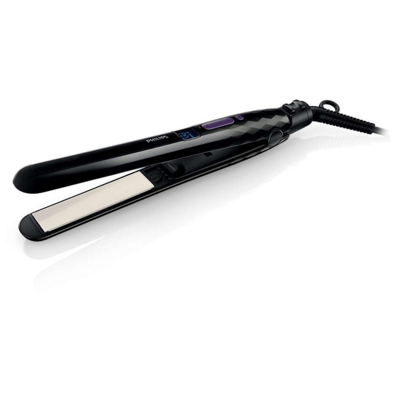 PHILIPS HP 8344 Care & Control Straightener 230C digital LCD ready to use indicator 25x95mm plates Silky Smooth cer PHILIPS HP 8344 Care & Control Straightener 230C digital LCD ready to use indicator 25x95mm plates Silky Smooth cer
